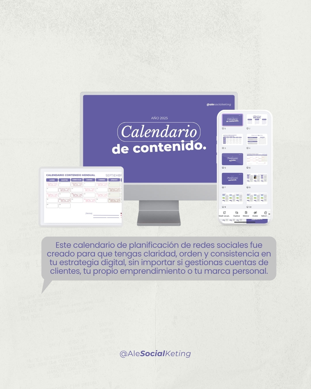 Planifica, conecta y convierte: tu calendario mensual y semanal de redes sociales